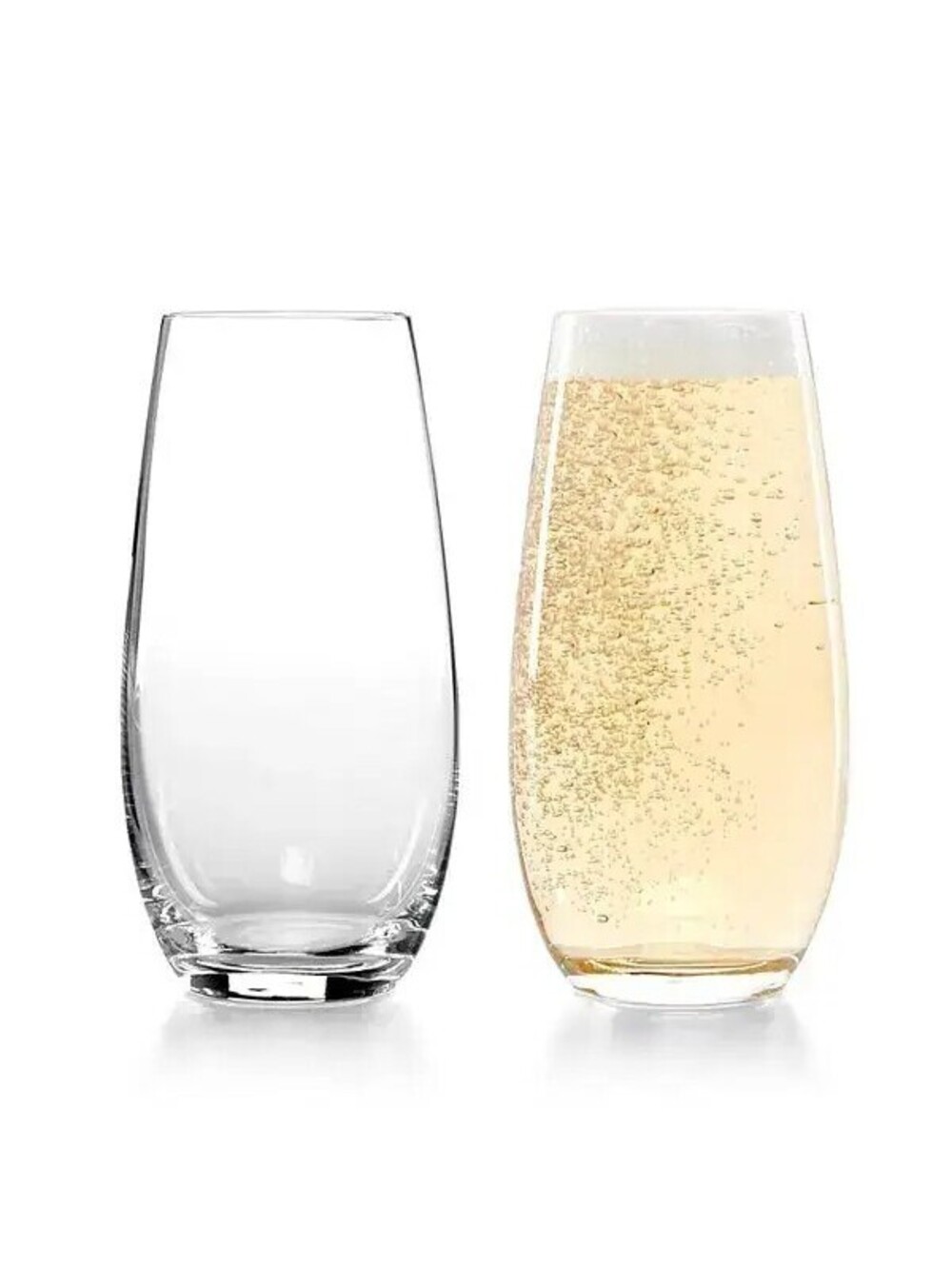 55$ Riedel O Wine Tumbler Champagne Glass Set of 2 Clear OS